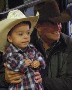 Kaleb with George