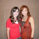 Rachel with Reba, 2010