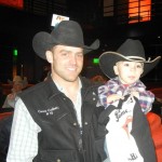 Kaleb with Bareback Rider / 2011 WNFR Qualifier Casey Colletti