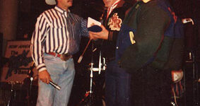 Jody awarding Buckle